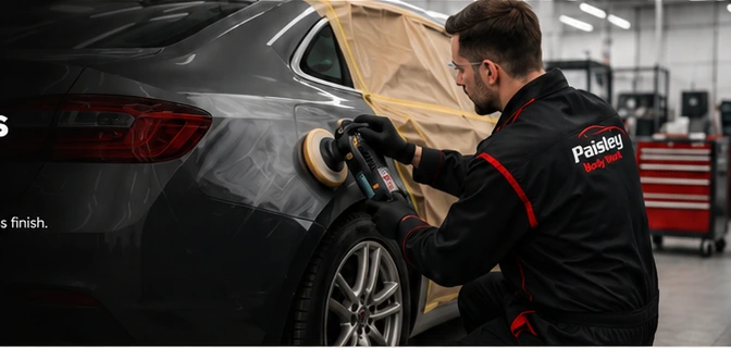 Panel Refinishing - Paisley bodywork repair